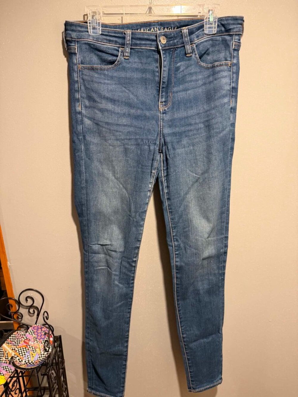 American Eagle Skinny Jeans Size 10 X-Long